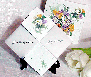 Daisy Bouquet Seed Favors